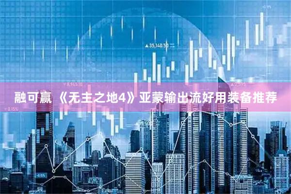 融可赢 《无主之地4》亚蒙输出流好用装备推荐