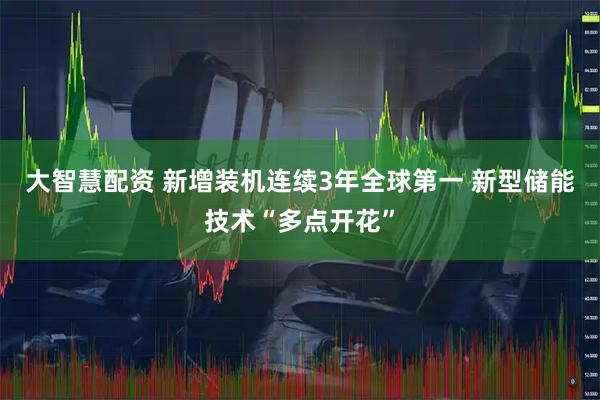 大智慧配资 新增装机连续3年全球第一 新型储能技术“多点开花”