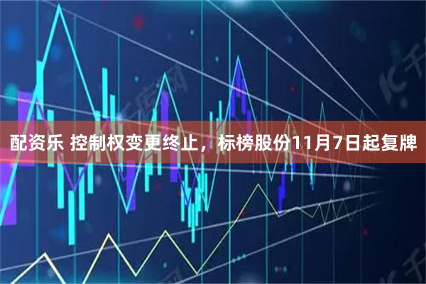 配资乐 控制权变更终止,标榜股份11月7日起复牌